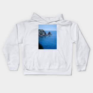 CAP LA NAO, JAVEA, SPAIN, VIEWED FROM COSTA NOVA Kids Hoodie